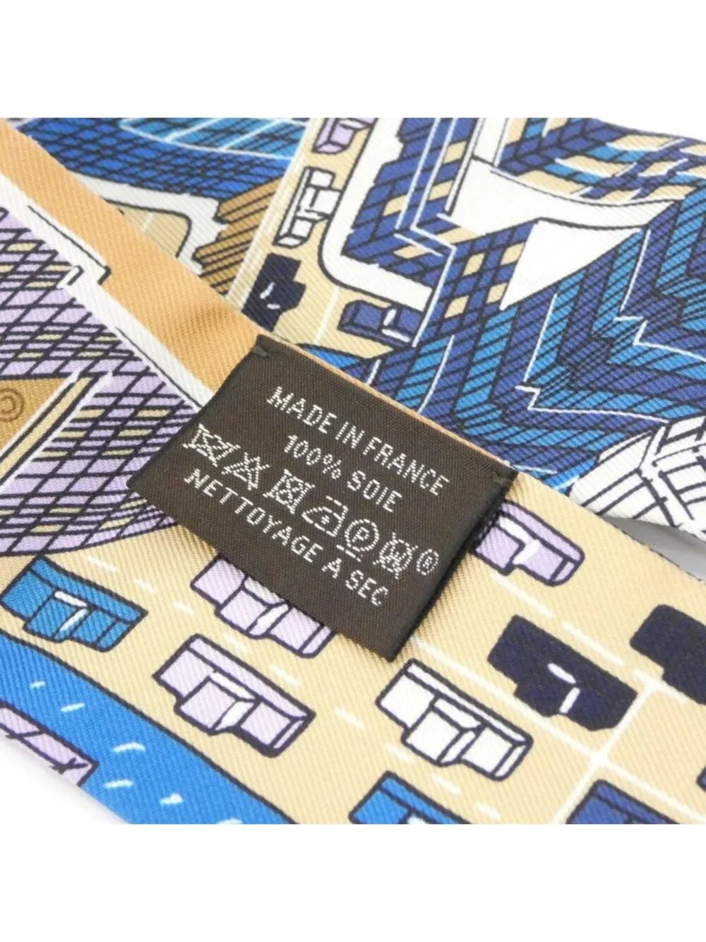Hermes Pantin City Twilly Scarf